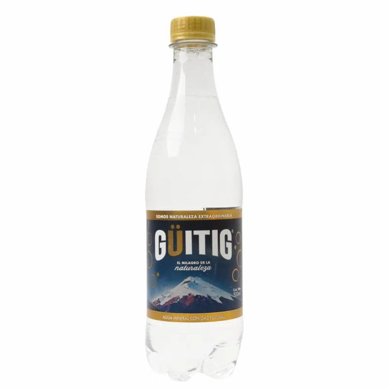 AGUA CON GAS